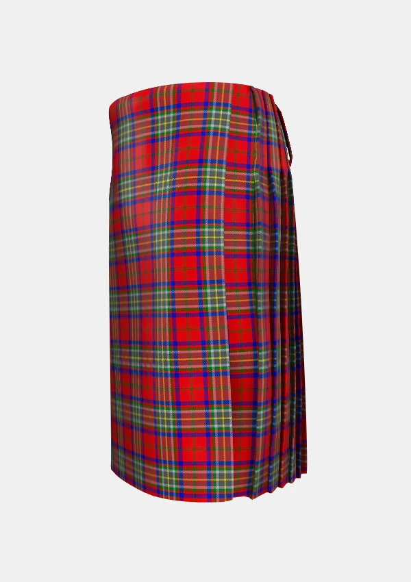Traditional_Coats__Everett_Tartan_kilt_left_image_with_pleated_design_and_adjustable_buckles_for_men