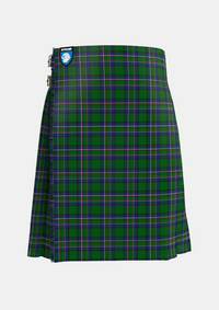 Traditional_Cockburn_Old_Pattern_Tartan_1578_kilt_front_image_with_pleated_design_and_adjustable_buckles_for_men