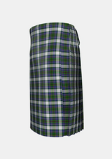 Traditional_Cockburn_of_Ormiston_Dress_Tartan_1579_kilt_left_image_with_pleated_design_and_adjustable_buckles_for_men