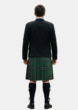 Traditional_Cockburn_tartan_4548_Kilt_and_Argyle_Jacket_Kilt_Outfits_back_image