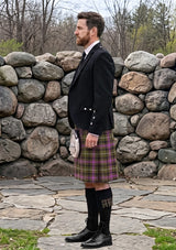 Traditional_Coffield_Limesand_Tartan_Kilt_and_Argyle_Jacket_Kilt_Outfit_left_image
