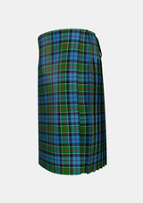 Traditional_Colquhoun_2_Tartan_274_kilt_left_image_with_pleated_design_and_adjustable_buckles_for_men