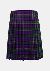 Traditional_Colquhoun_3_Tartan_275_kilt_back_image_with_pleated_design_and_adjustable_buckles_for_men