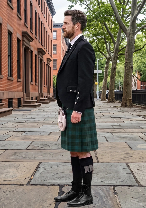 Traditional_Conlon_Tartan_6946_Kilt_and_Argyle_Jacket_Kilt_Outfit_left_image
