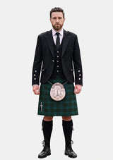 Traditional_Conlon_Tartan_6946_Kilt_and_Argyle_Jacket_Kilt_Outfits_front_image