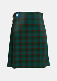 Traditional_Conlon_Tartan_kilt_front_image_with_pleated_design_and_adjustable_buckles_for_men