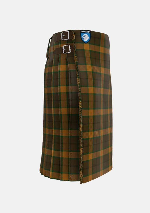 Traditional_Connacht_Tartan_kilt_2064_right_image_with_pleated_design_and_adjustable_buckles_for_men