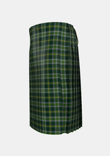 Traditional_Connell_Hunting_Tartan_13944_kilt_left_image_with_pleated_design_and_adjustable_buckles_for_men