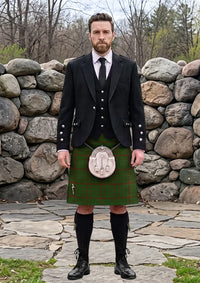 Traditional_Connell_Tartan_3066_Kilt_and_Argyle_Jacket_Kilt_Outfit_front_image