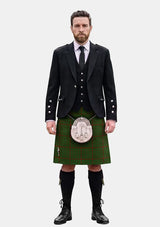 Traditional_Connell_Tartan_3066_Kilt_and_Argyle_Jacket_Kilt_Outfits_front_image