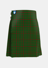 Traditional_Connell_Tartan_kilt_3066_front_image_with_pleated_design_and_adjustable_buckles_for_men
