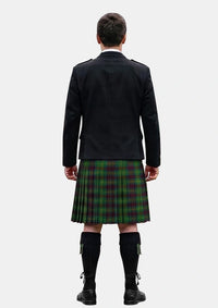 Traditional_Connolly_Hunting_Tartan_Kilt_and_Argyle_Jacket_Kilt_Outfits_back_image