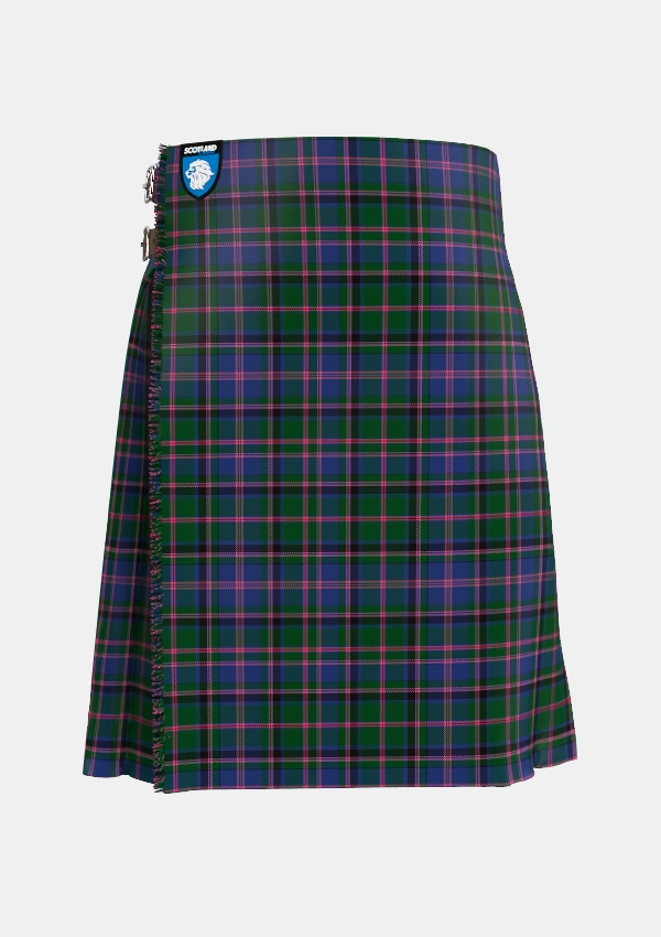 Traditional_Cooper_Couper_Tartan_332_kilt_front_image_with_pleated_design_and_adjustable_buckles_for_men
