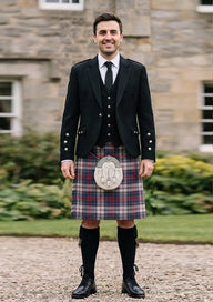 Traditional_Cooper_tartan_75_Kilt_and_Argyle_Jacket_Kilt_Outfit_front_image