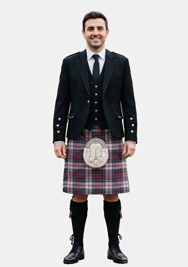 Traditional_Cooper_tartan_75_Kilt_and_Argyle_Jacket_Kilt_Outfits_front_image