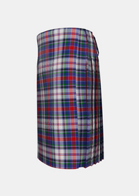 Traditional_Cooper_tartan_left_image_with_pleated_design_and_adjustable_buckles_for_men
