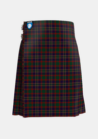 Traditional_Cork__County_Tartan_kilt_2253_front_image_with_pleated_design_and_adjustable_buckles_for_men