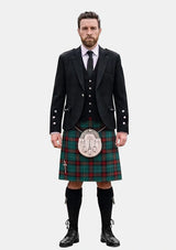 Traditional_Cornwall_Tartan_7057_Kilt_and_Argyle_Jacket_Kilt_Outfits_front_image