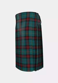 Traditional_Cornwall_Tartan_7057_kilt_left_image_with_pleated_design_and_adjustable_buckles_for_men