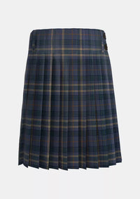 Traditional_County_Fermanagh_Tartan_kilt_back_image_with_pleated_design_and_adjustable_buckles_for_men