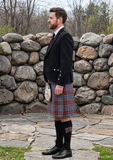 Traditional_County_Louth_Irish_Tartan_Kilt_and_Argyle_Jacket_Kilt_Outfit_left_image