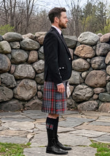 Traditional_County_Louth_Irish_Tartan_Kilt_and_Argyle_Jacket_Kilt_Outfit_right_image