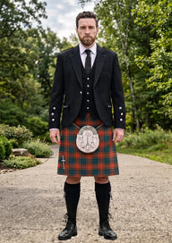 Traditional_County_Roscommon_Tartan_Kilt_and_Argyle_Jacket_Kilt_Outfit_front_image