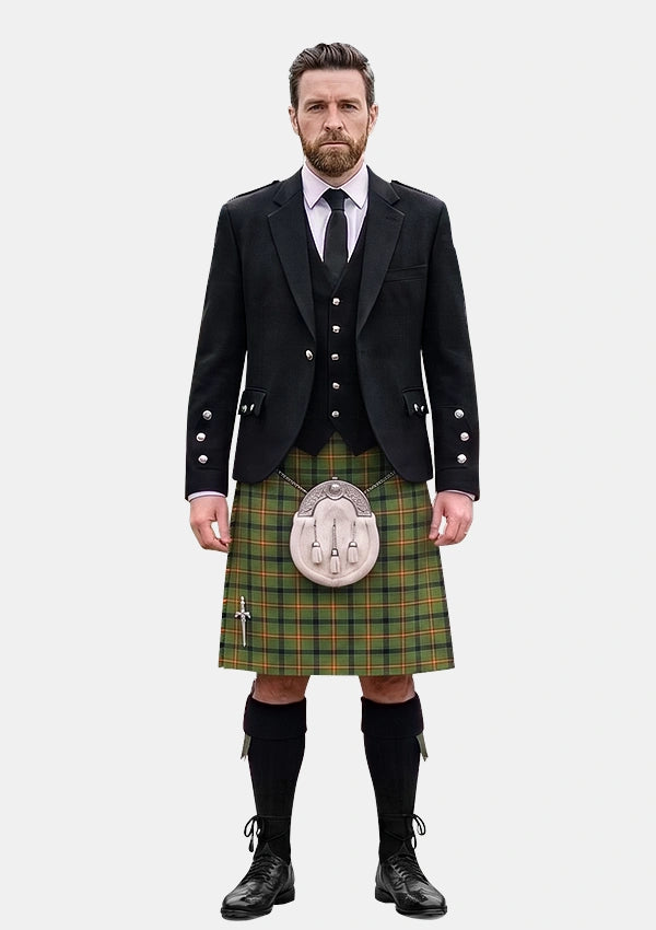 Traditional_Courtet-Meyer_Tartan_10366_Kilt_and_Argyle_Jacket_Kilt_Outfits_front_image