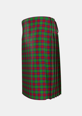 Traditional_Cranston_Dress_Tartan_753_kilt_left_image_with_pleated_design_and_adjustable_buckles_for_men