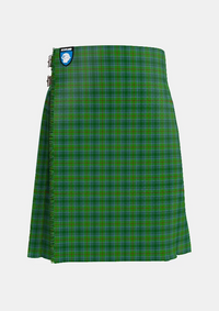 Traditional_Cranston_Tartan_kilt_706_front_image_with_pleated_design_and_adjustable_buckles_for_men