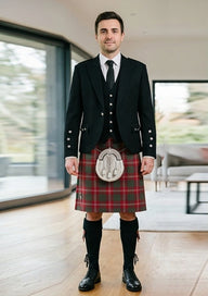Traditional_Crawford_tartan_Kilt_and_Argyle_Jacket_Kilt_Outfit_front_image
