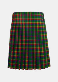 Traditional_Creek_Indian_Nation_Tartan_kilt_4610_back_image_with_pleated_design_and_adjustable_buckles_for_men