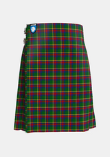 Traditional_Creek_Indian_Nation_Tartan_kilt_4610_front_image_with_pleated_design_and_adjustable_buckles_for_men