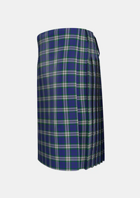 Traditional_Crombie_House_Check_2302_left_image_with_pleated_design_and_adjustable_buckles_for_men