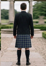 Traditional_Crombie_House_Check_Tartan_2302_Kilt_and_Argyle_Jacket_Kilt_Outfit_back_image