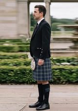Traditional_Crombie_House_Check_Tartan_2302_Kilt_and_Argyle_Jacket_Kilt_Outfit_left_image