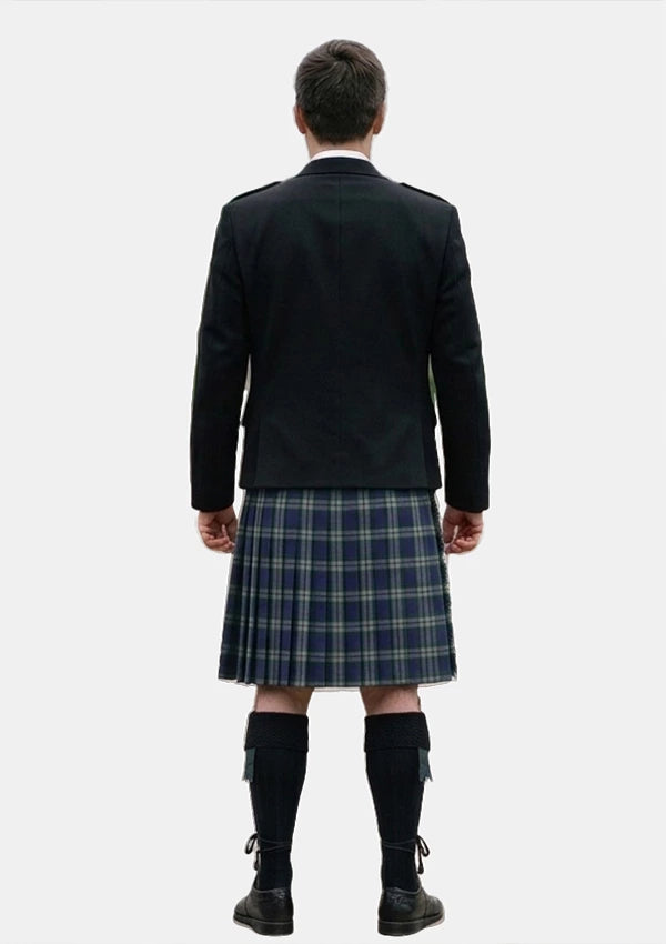 Traditional_Crombie_House_Check_Tartan_2302_Kilt_and_Argyle_Jacket_Kilt_Outfits_back_image