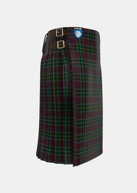 Traditional_Crosby_Tartan_kilt_right_image_with_pleated_design_and_adjustable_buckles_for_men