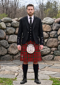 Traditional_Cruikshank_Tartan_3853_Kilt_and_Argyle_Jacket_Kilt_Outfit_front_image