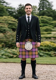 Traditional_Culloden_Tartan_1328_Kilt_and_Argyle_Jacket_Kilt_Outfit_front_image