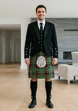 Traditional_Cuming_Hunting_Axcient_Tartan_Kilt_and_Argyle_Jacket_Kilt_Outfit_front_image