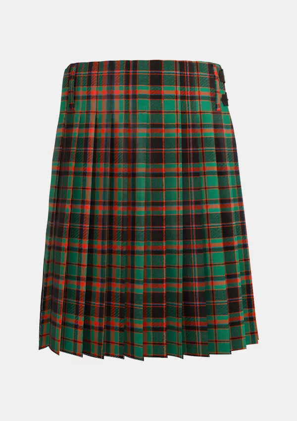 Traditional_Cumming_Hunting_Ancient_Tartan_kilt_back_image_with_pleated_design_and_adjustable_buckles_for_men