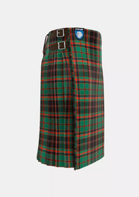 Traditional_Cumming_Hunting_Ancient_Tartan_kilt_right_image_with_pleated_design_and_adjustable_buckles_for_men