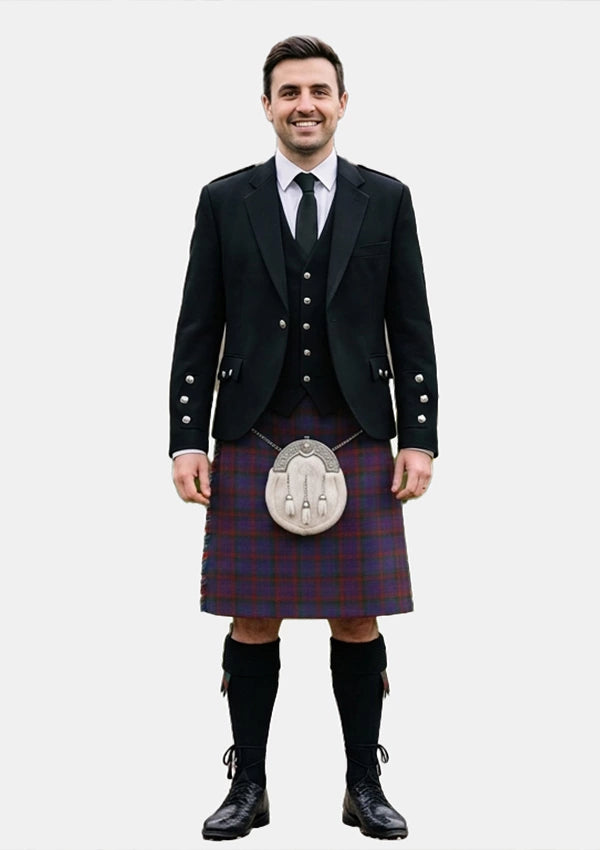 Traditional_Cummings_tartan_508_Kilt_and_Argyle_Jacket_Kilt_Outfits_front_image