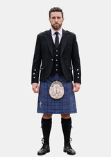 Traditional_Cummins_Royal_Blue_Tartan_Kilt_and_Argyle_Jacket_Kilt_Outfits_front_image