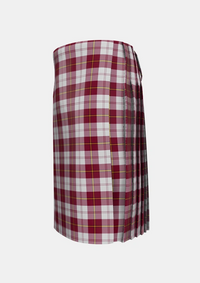 Traditional_Cunningham_Dress_Burgundy_Dance_Tartan_1873_kilt_left_image_with_pleated_design_and_adjustable_buckles_for_men