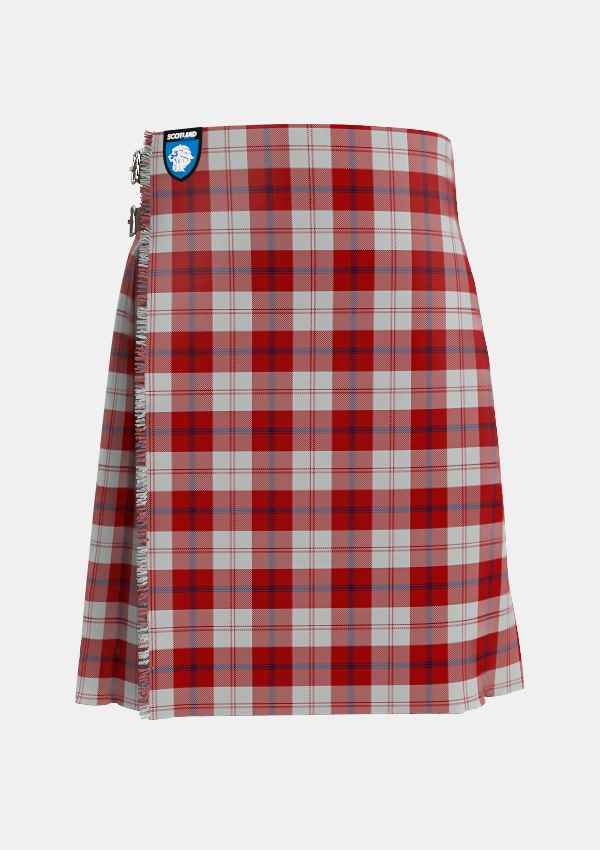 Traditional_Cunningham_Dress_Tartan_563_kilt_front_image_with_pleated_design_and_adjustable_buckles_for_men