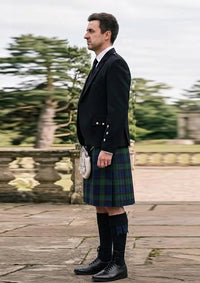 Traditional_Cunningham_Hunting_Tartan_1972_Kilt_and_Argyle_Jacket_Kilt_Outfit_left_image