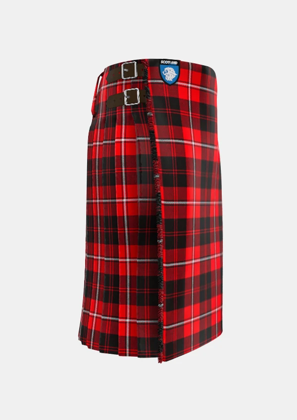 Traditional_Cunningham_tartan_right_image_with_pleated_design_and_adjustable_buckles_for_men