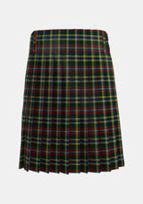 Traditional_Currie_of_Arran_Tartan_kilt_499_back_image_with_pleated_design_and_adjustable_buckles_for_men